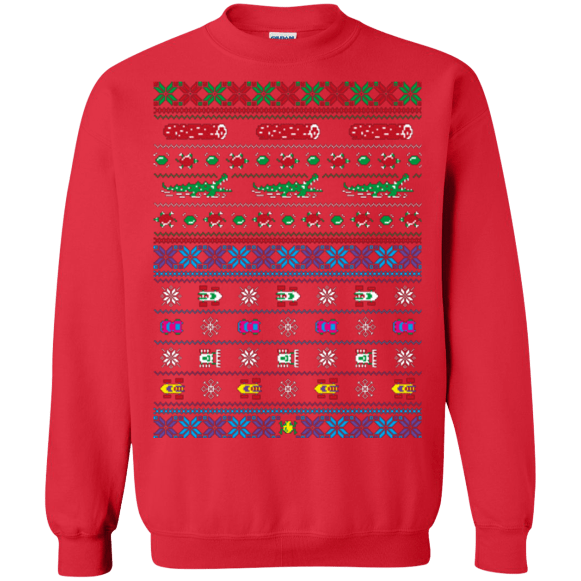 Sweatshirts Red / Small Frogs, Logs & Automobiles Crewneck Sweatshirt