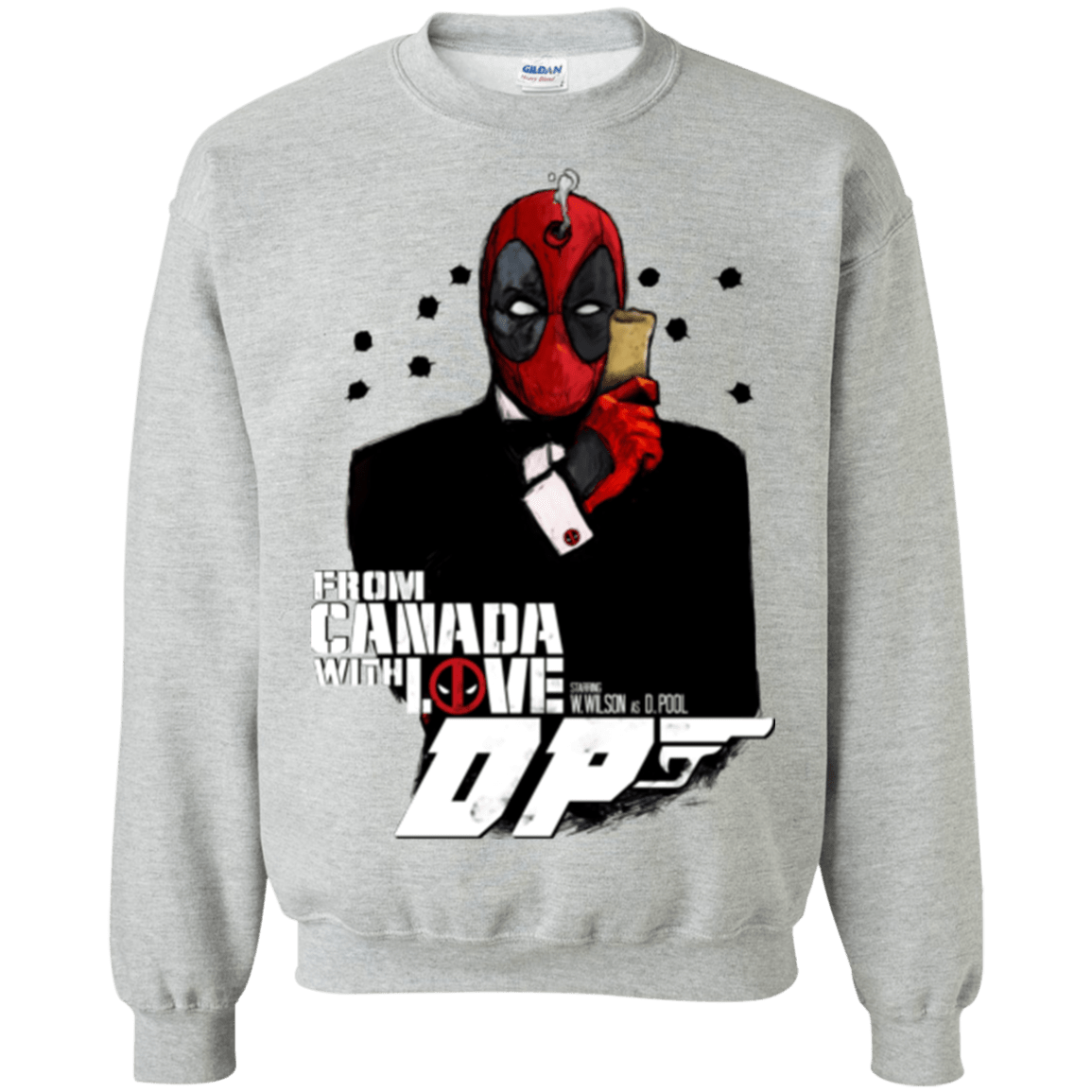 Sweatshirts Sport Grey / Small From Canada with Love Crewneck Sweatshirt