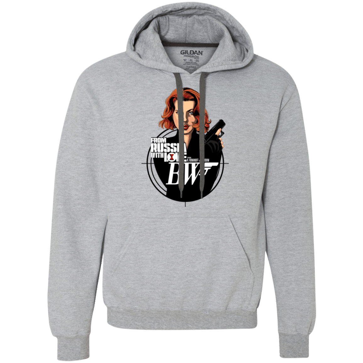 Sweatshirts Sport Grey / Small From Russia with Love Premium Fleece Hoodie