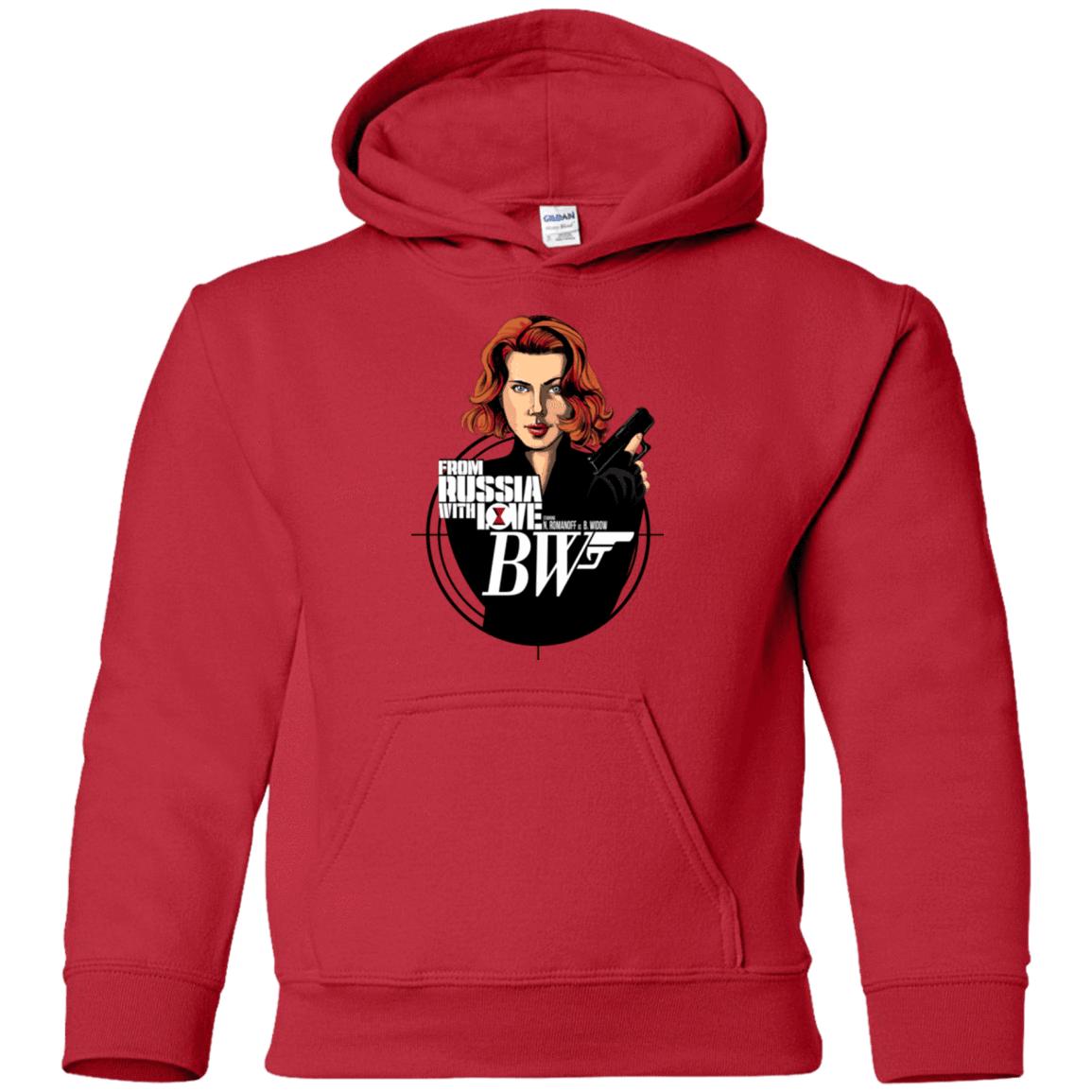 Sweatshirts Red / YS From Russia with Love Youth Hoodie