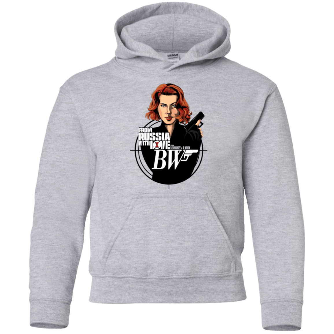 Sweatshirts Sport Grey / YS From Russia with Love Youth Hoodie