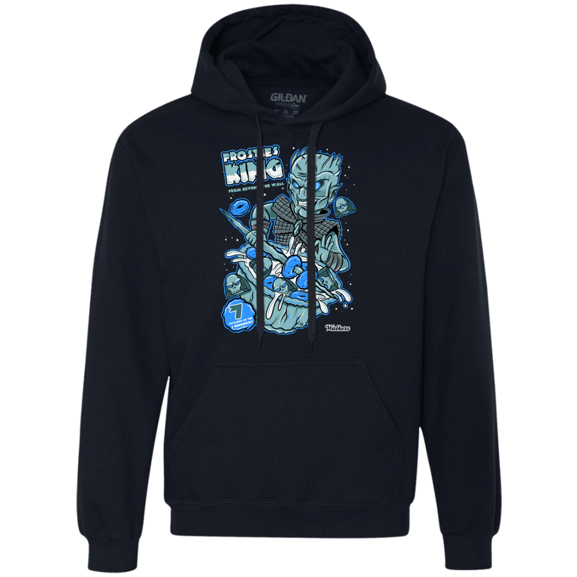 Sweatshirts Navy / S Frostie's King Premium Fleece Hoodie