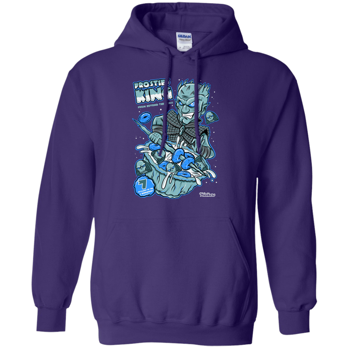 Sweatshirts Purple / S Frostie's King Pullover Hoodie