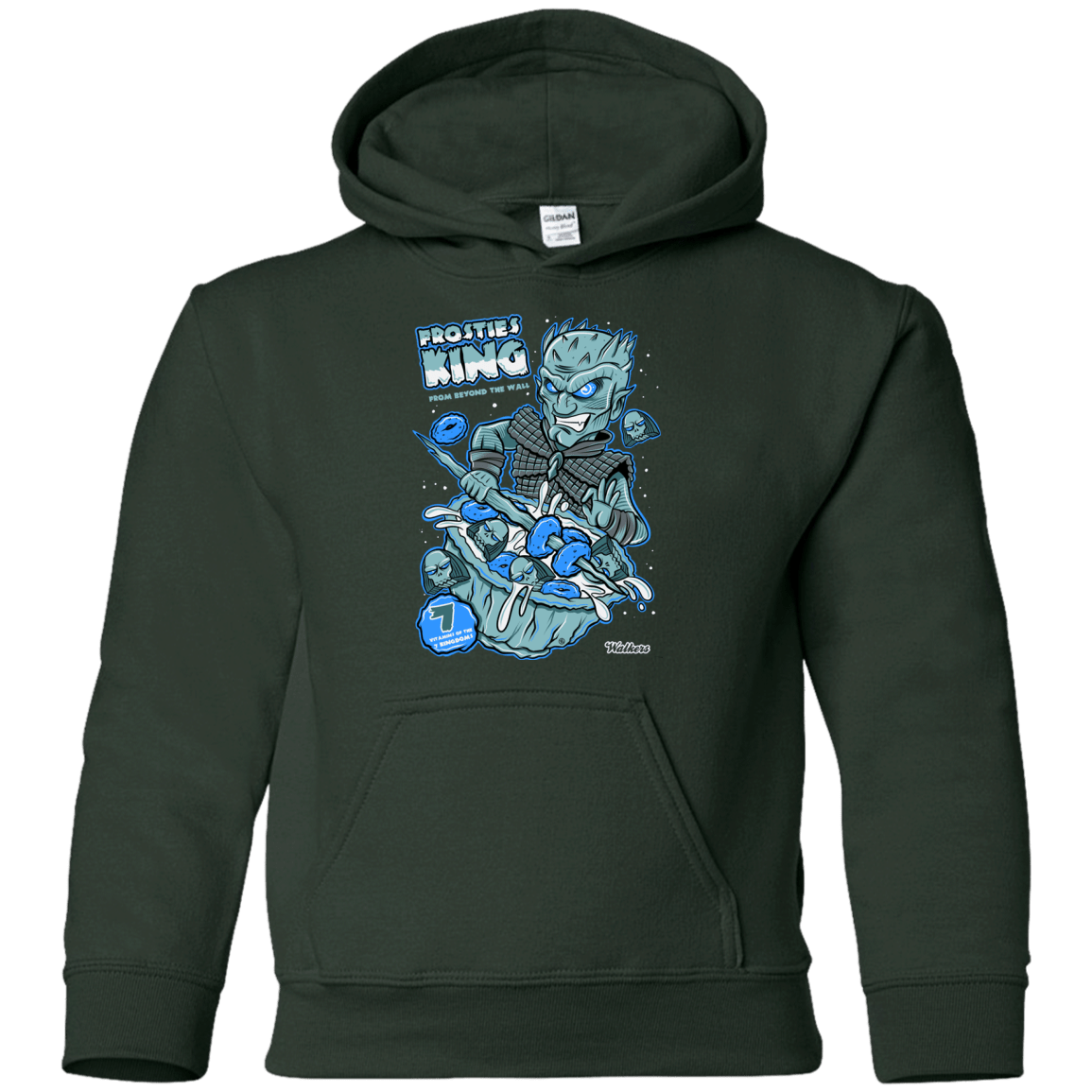 Sweatshirts Forest Green / YS Frostie's King Youth Hoodie