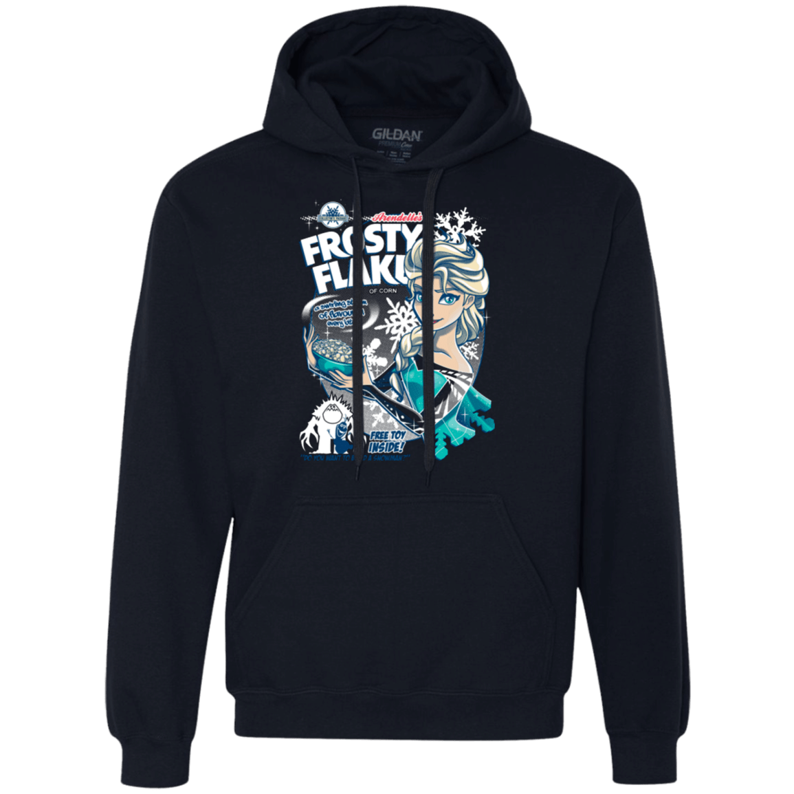 Sweatshirts Navy / Small Frosty Flakes Premium Fleece Hoodie