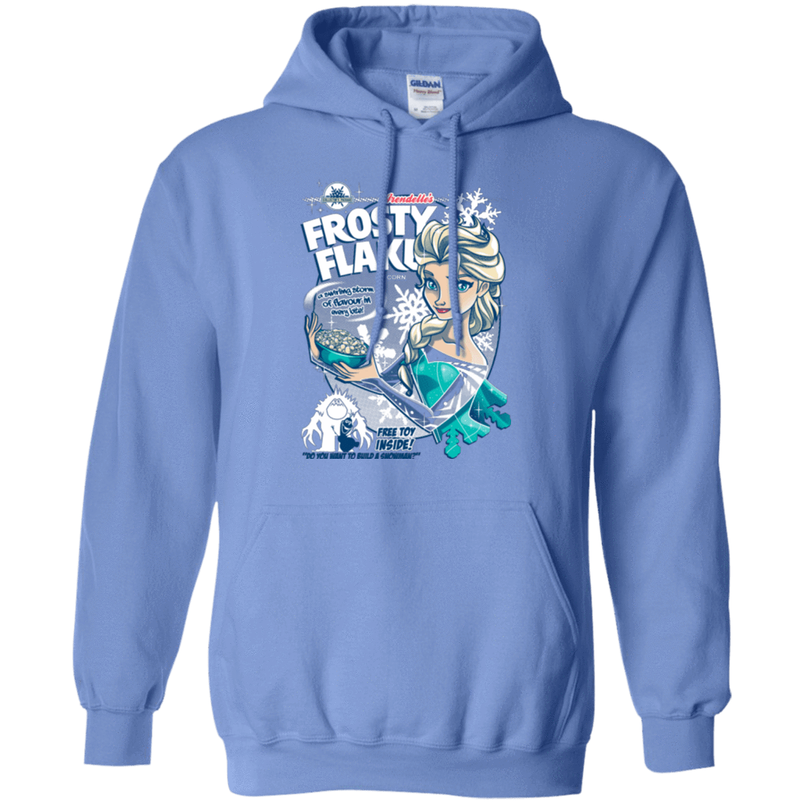 Sweatshirts Carolina Blue / Small Frosty Flakes Pullover Hoodie
