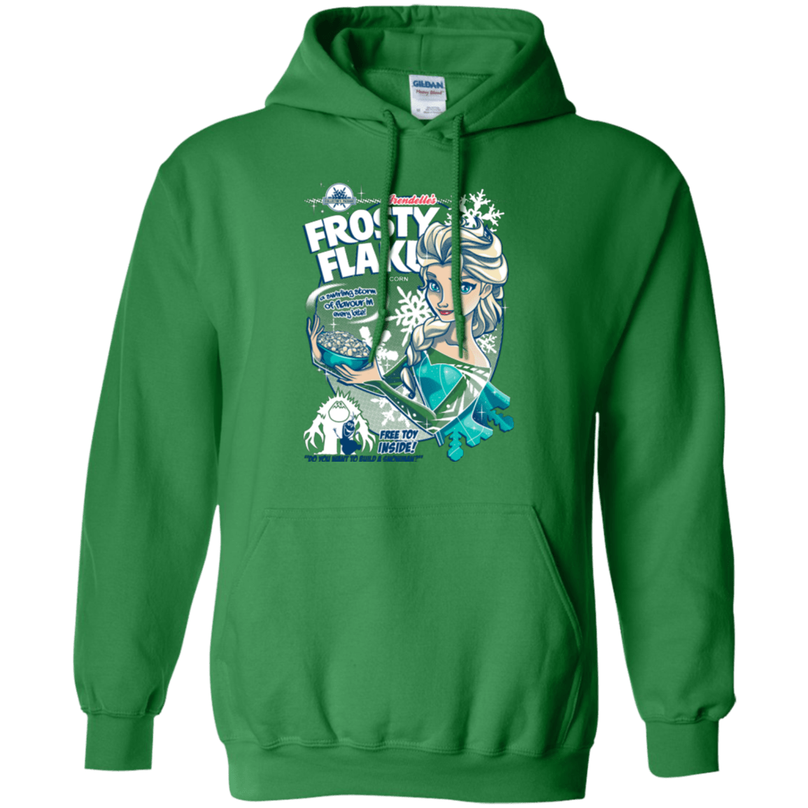 Sweatshirts Irish Green / Small Frosty Flakes Pullover Hoodie