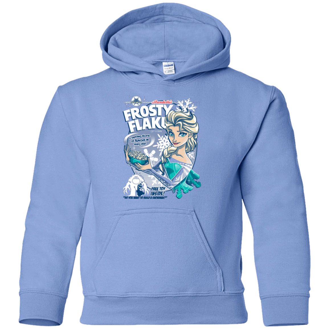 Sweatshirts Carolina Blue / YS Frosty Flakes Youth Hoodie