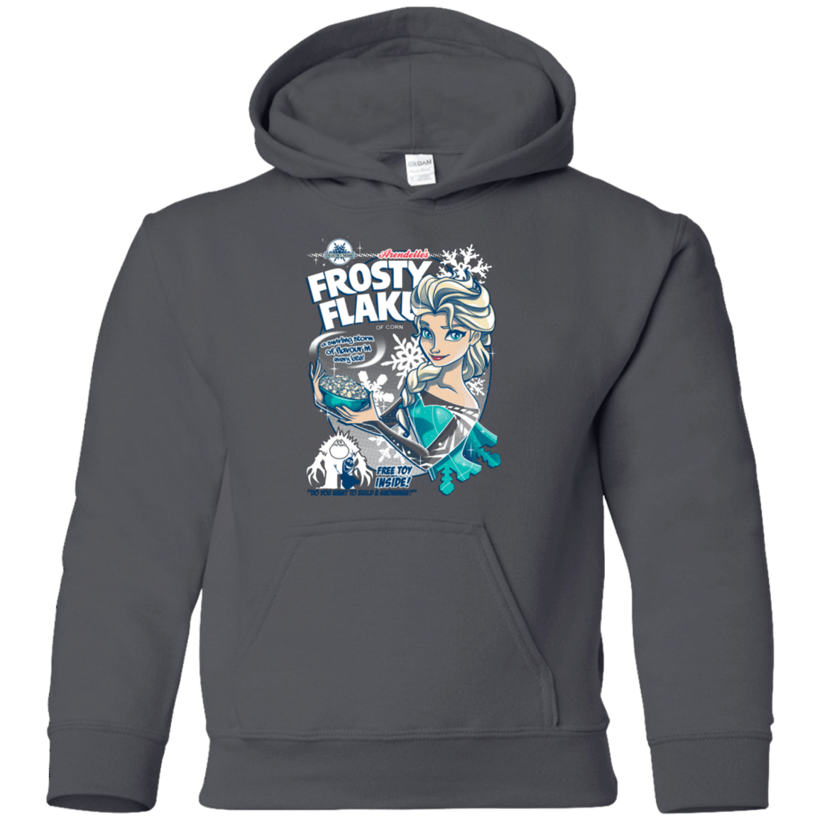 Sweatshirts Charcoal / YS Frosty Flakes Youth Hoodie