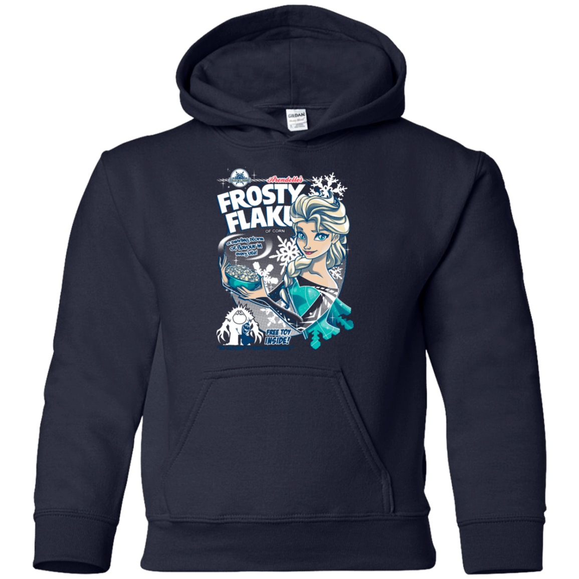 Sweatshirts Navy / YS Frosty Flakes Youth Hoodie