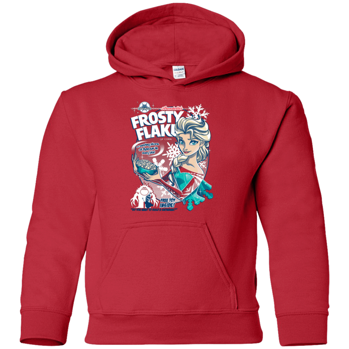 Sweatshirts Red / YS Frosty Flakes Youth Hoodie