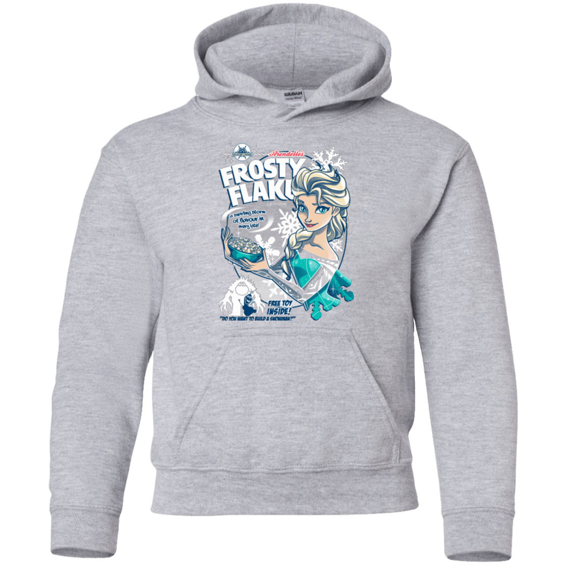 Sweatshirts Sport Grey / YS Frosty Flakes Youth Hoodie
