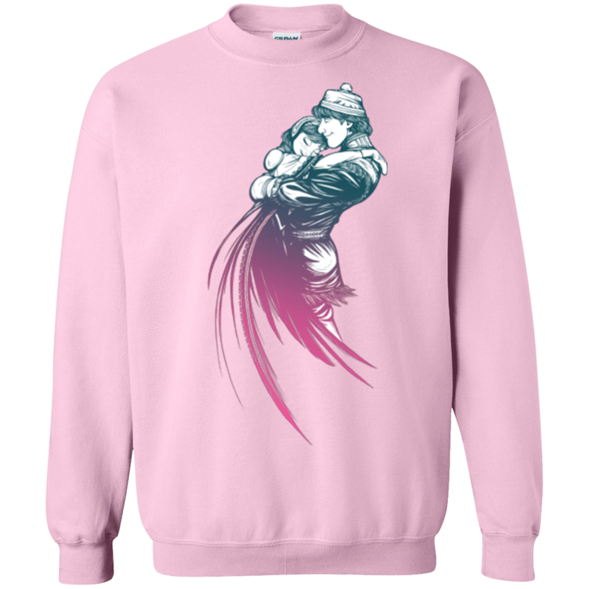 Sweatshirts Light Pink / Small Frozen Fantasy 2 Crewneck Sweatshirt