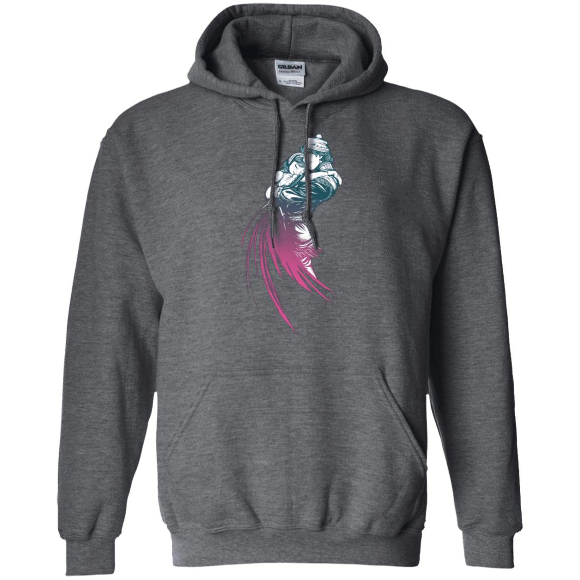 Sweatshirts Dark Heather / Small Frozen Fantasy 2 Pullover Hoodie