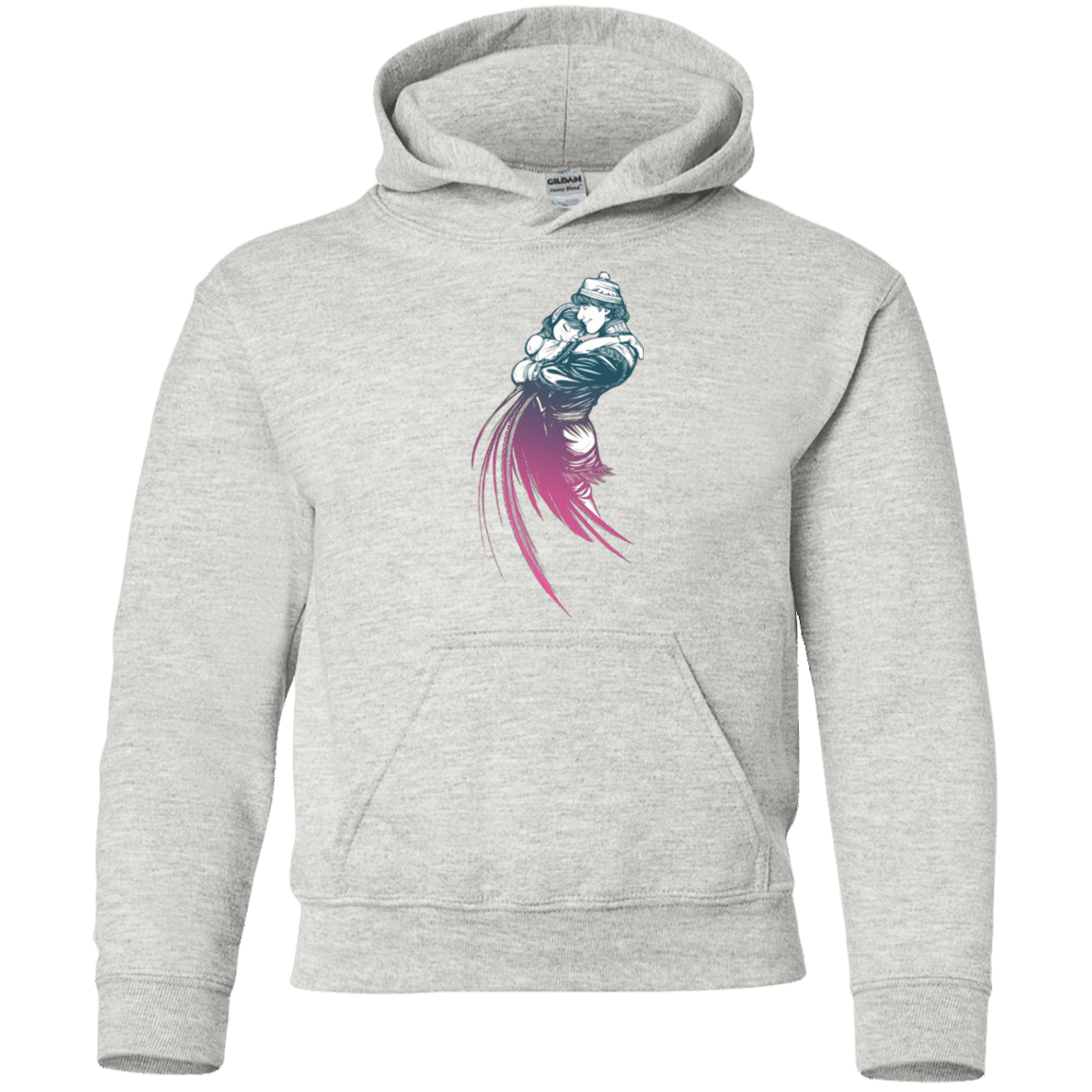 Sweatshirts Ash / YS Frozen Fantasy 2 Youth Hoodie