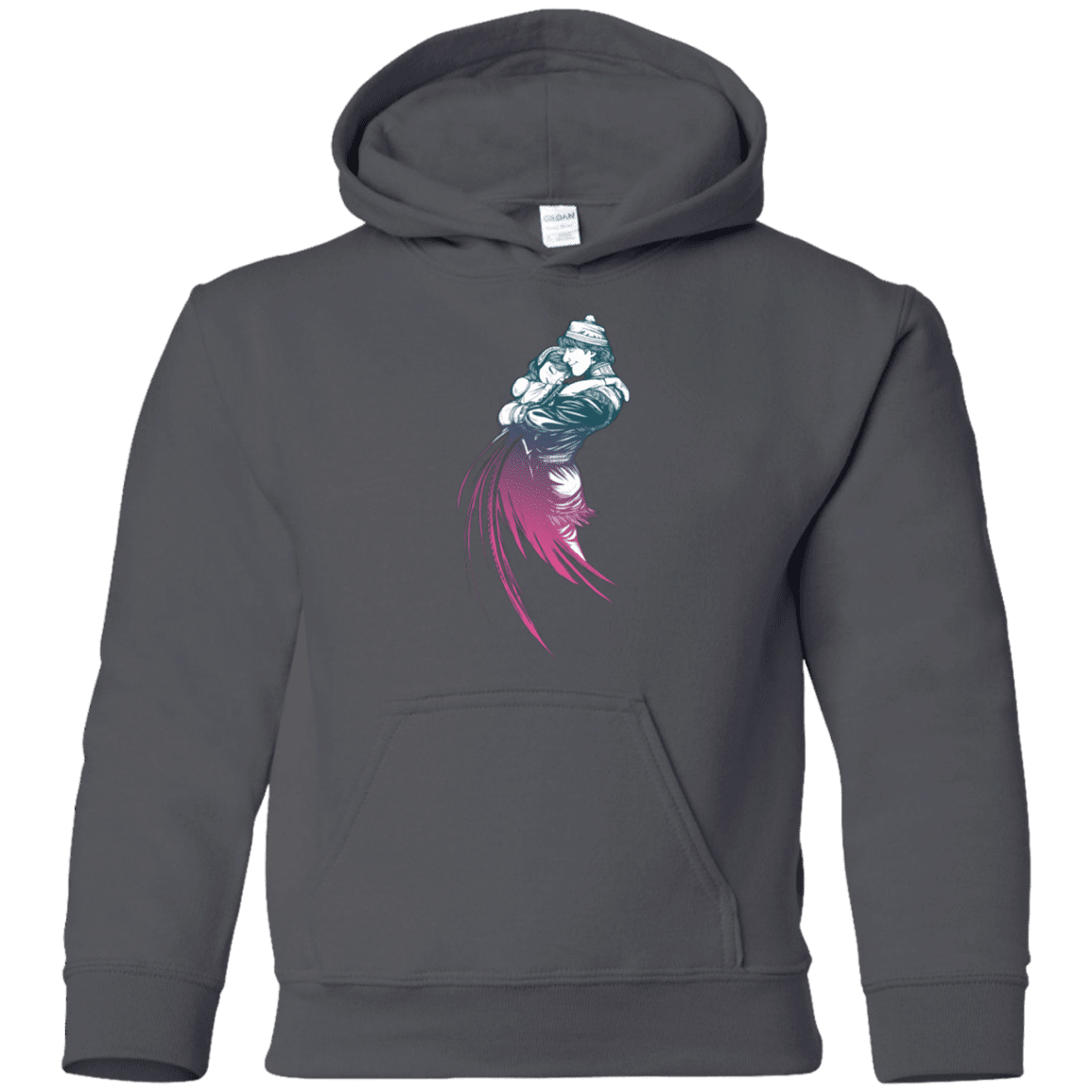 Sweatshirts Charcoal / YS Frozen Fantasy 2 Youth Hoodie