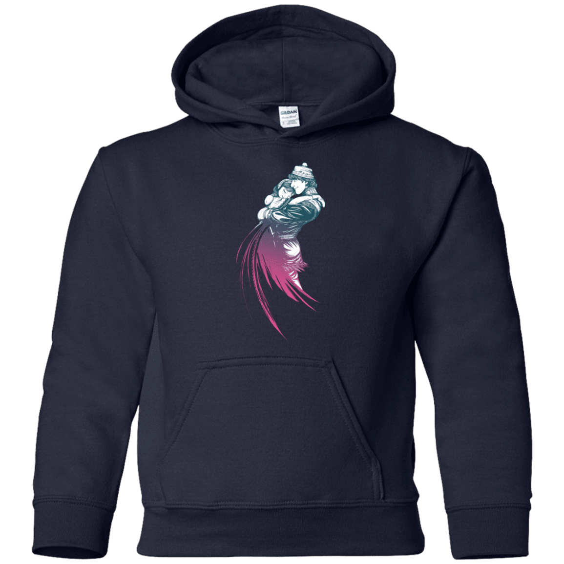 Sweatshirts Navy / YS Frozen Fantasy 2 Youth Hoodie