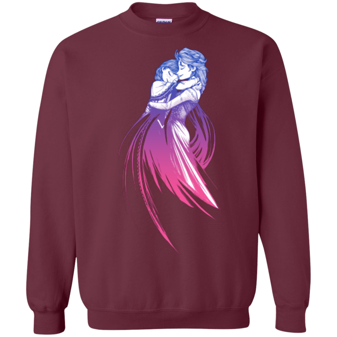 Sweatshirts Maroon / Small Frozen Fantasy 3 Crewneck Sweatshirt