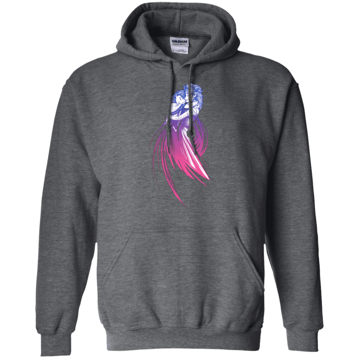 Sweatshirts Dark Heather / Small Frozen Fantasy 3 Pullover Hoodie