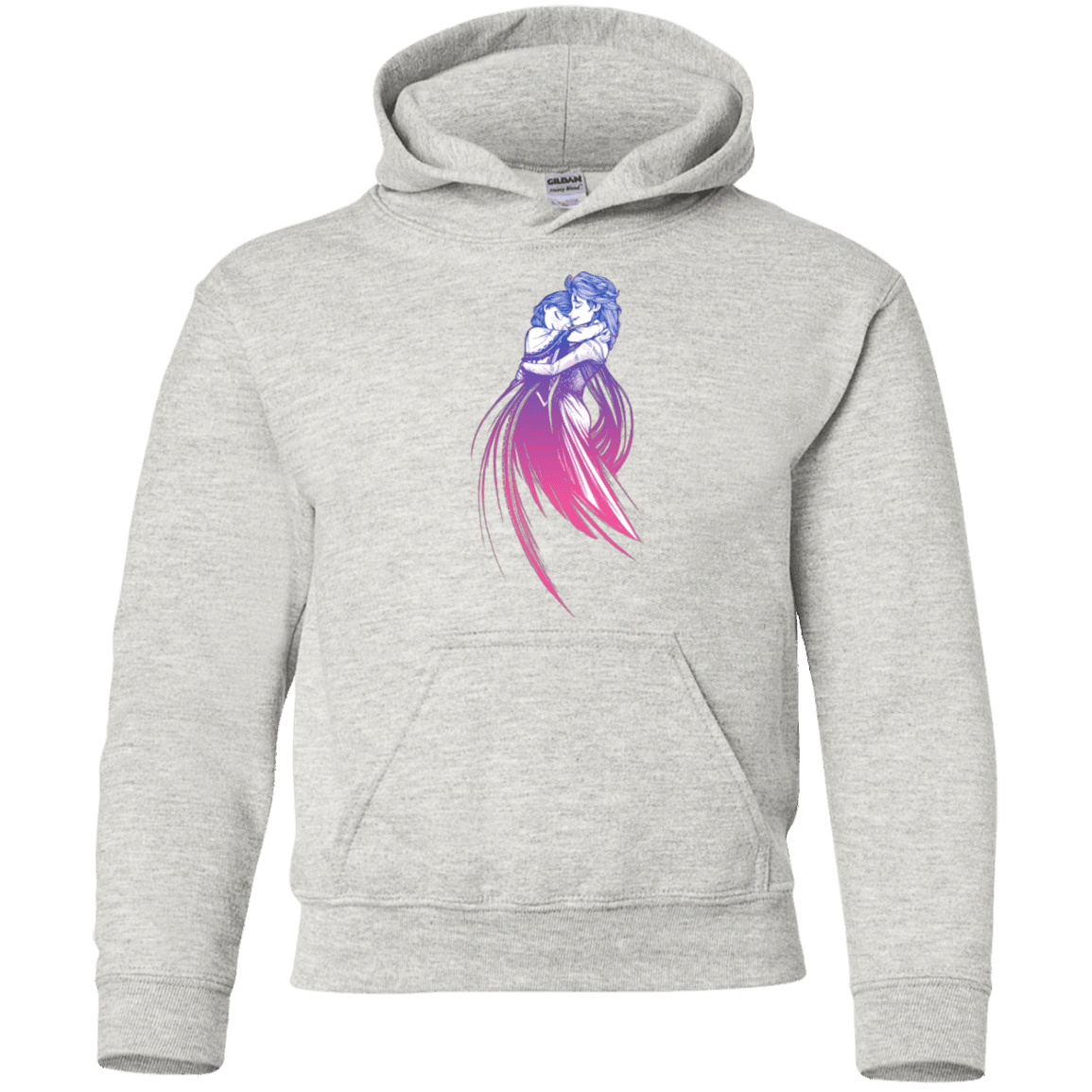 Sweatshirts Ash / YS Frozen Fantasy 3 Youth Hoodie