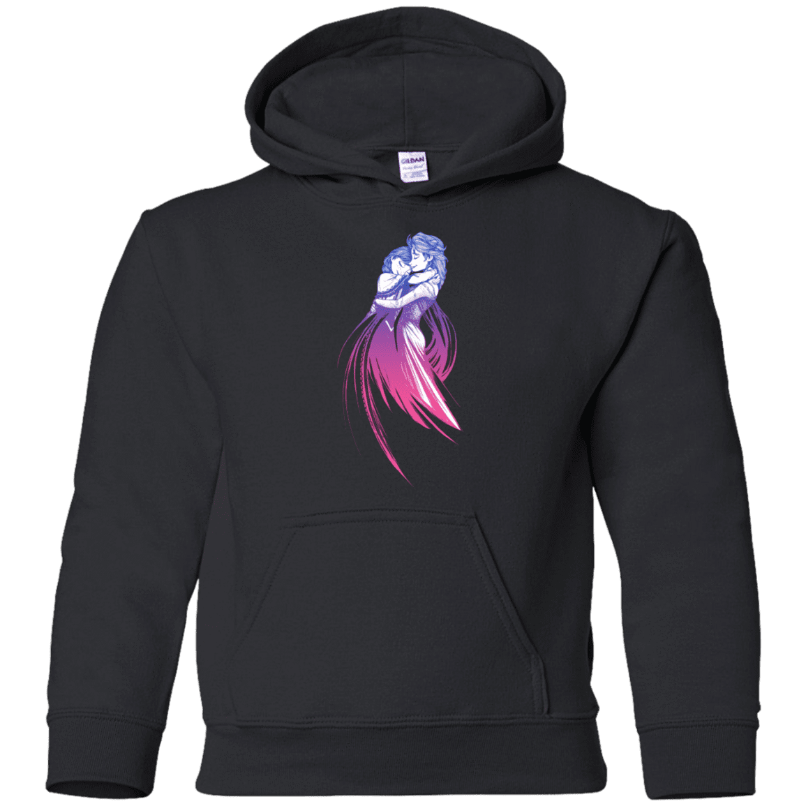 Sweatshirts Black / YS Frozen Fantasy 3 Youth Hoodie