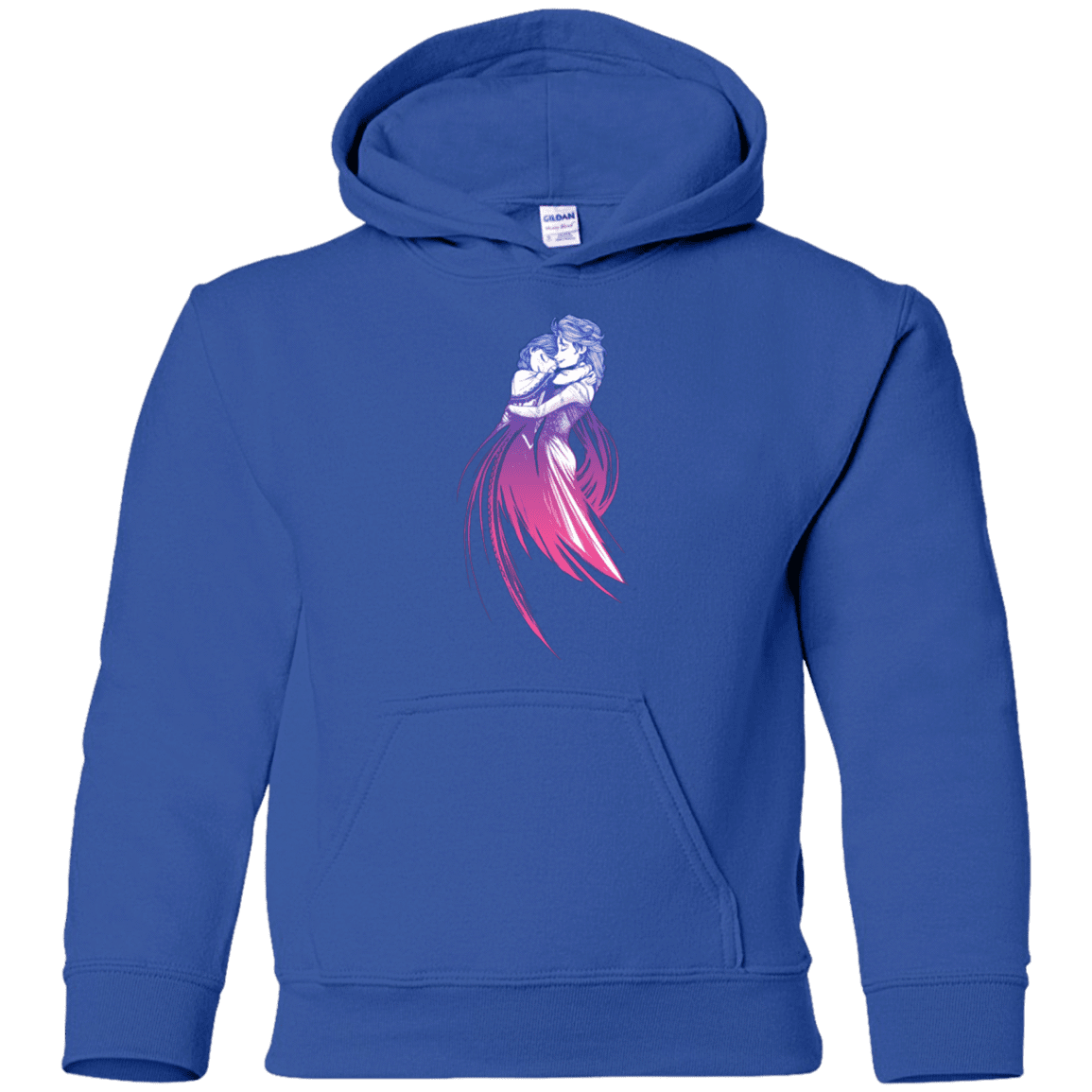 Sweatshirts Royal / YS Frozen Fantasy 3 Youth Hoodie