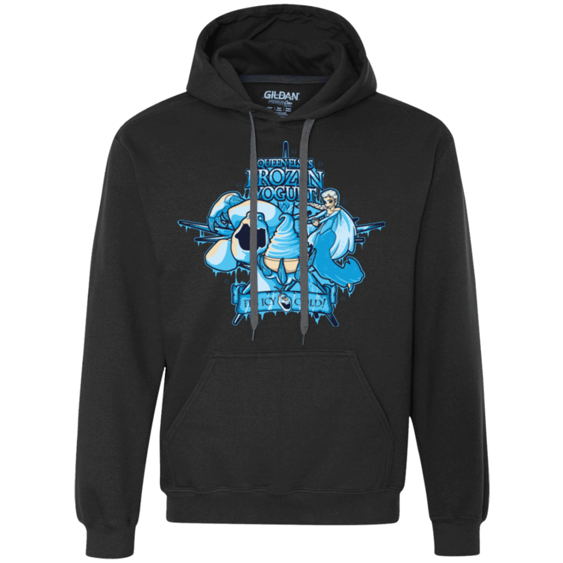 Sweatshirts Black / Small FROZEN YOGURT Premium Fleece Hoodie