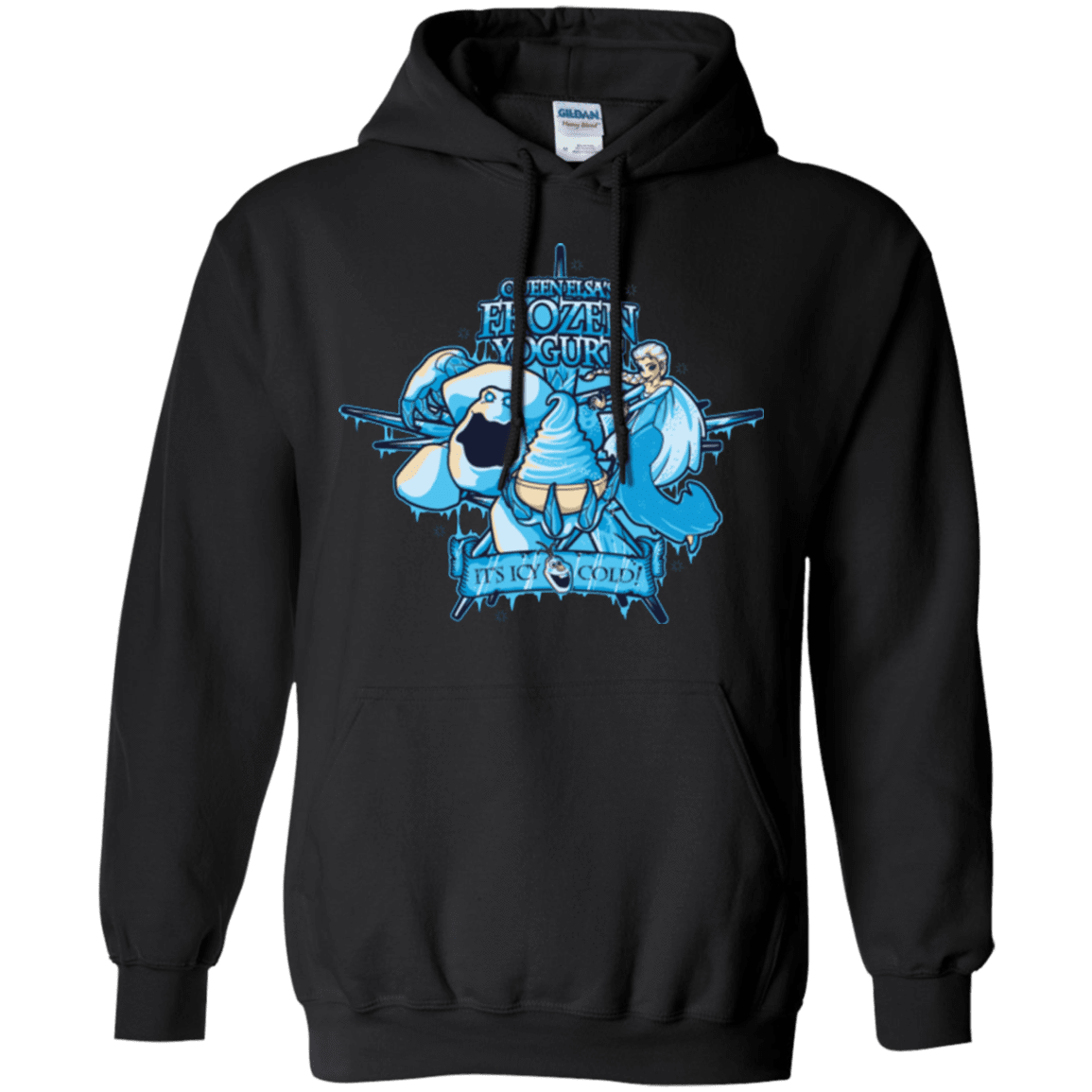 Sweatshirts Black / Small FROZEN YOGURT Pullover Hoodie