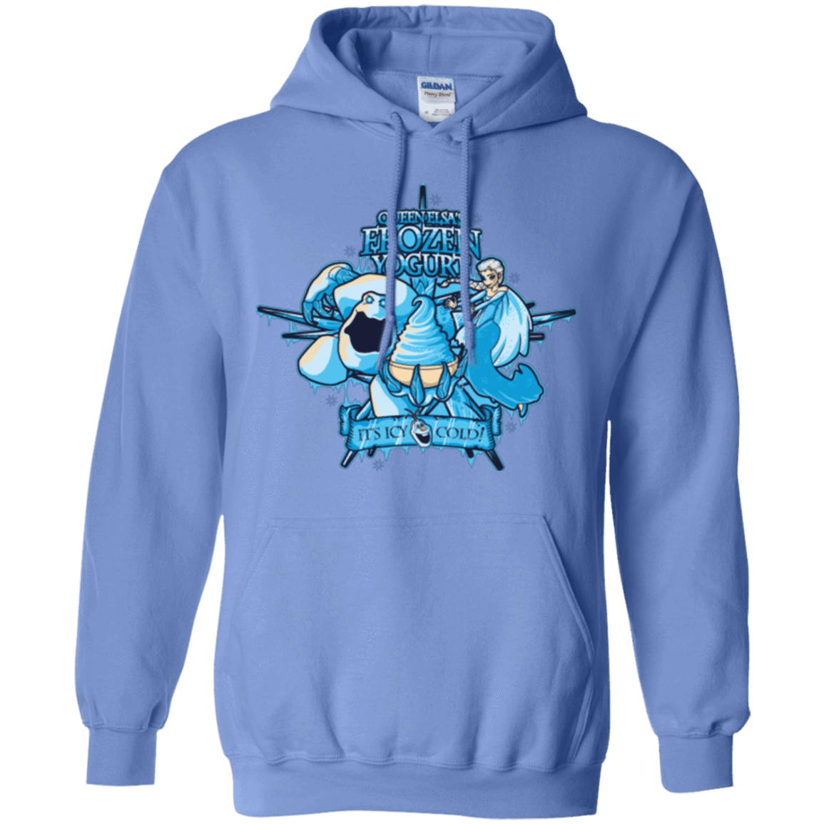 Sweatshirts Carolina Blue / Small FROZEN YOGURT Pullover Hoodie