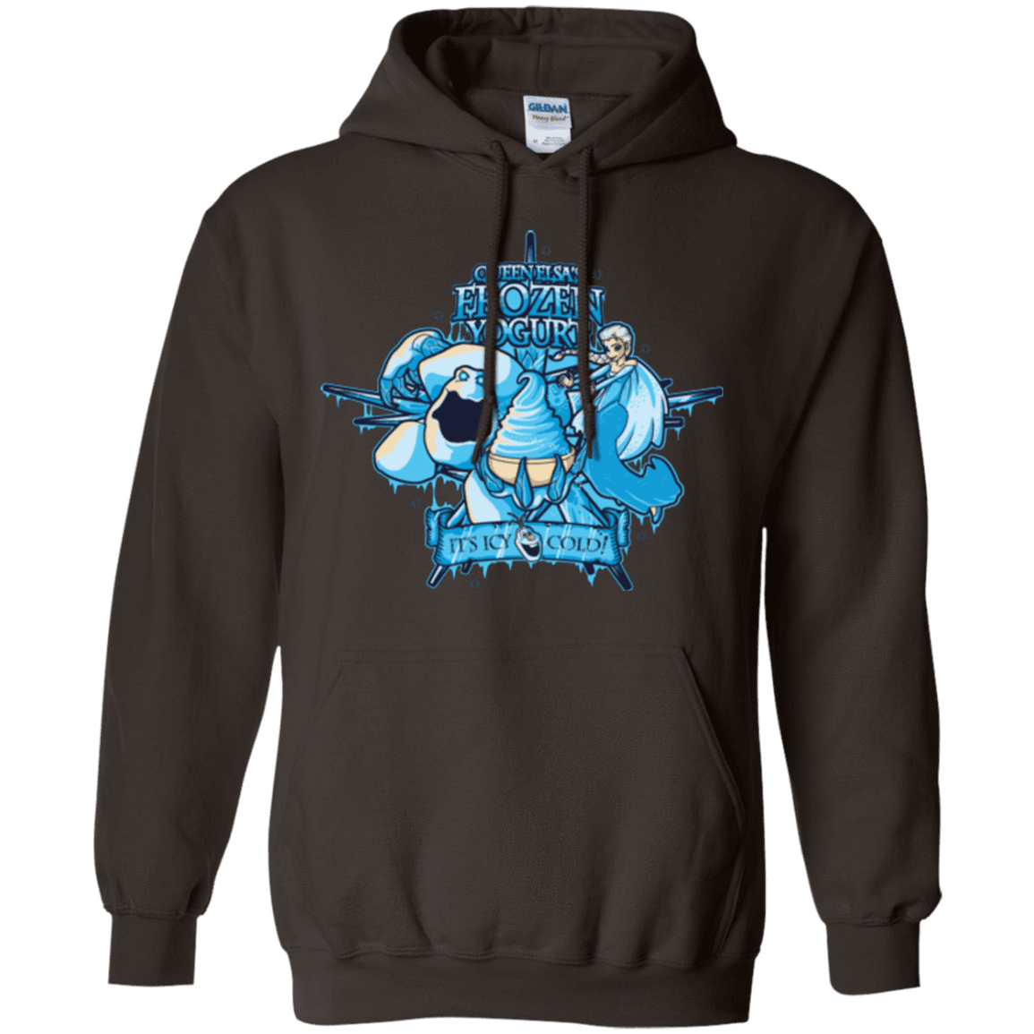 Sweatshirts Dark Chocolate / Small FROZEN YOGURT Pullover Hoodie