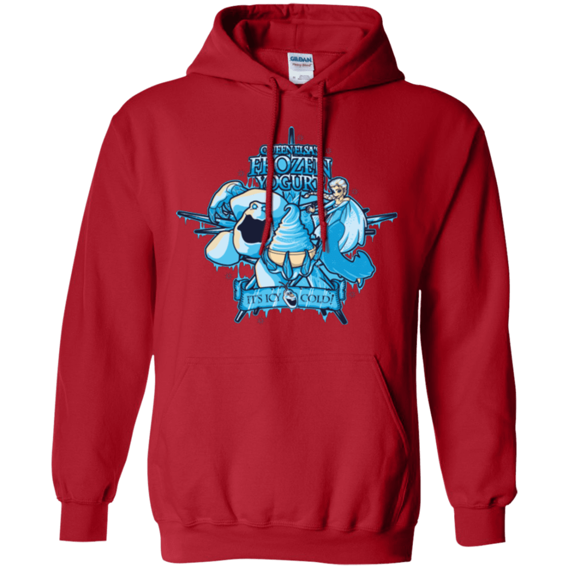 Sweatshirts Red / Small FROZEN YOGURT Pullover Hoodie