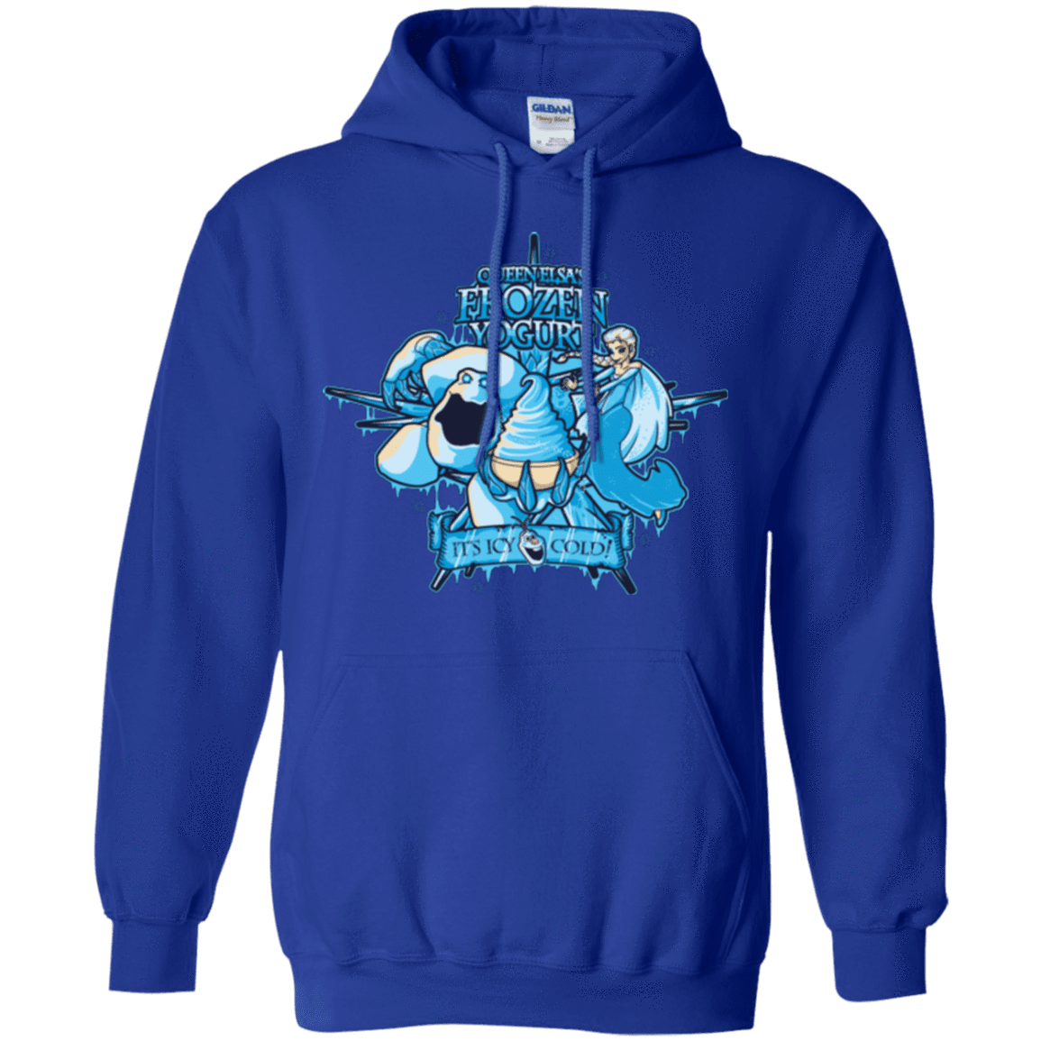 Sweatshirts Royal / Small FROZEN YOGURT Pullover Hoodie