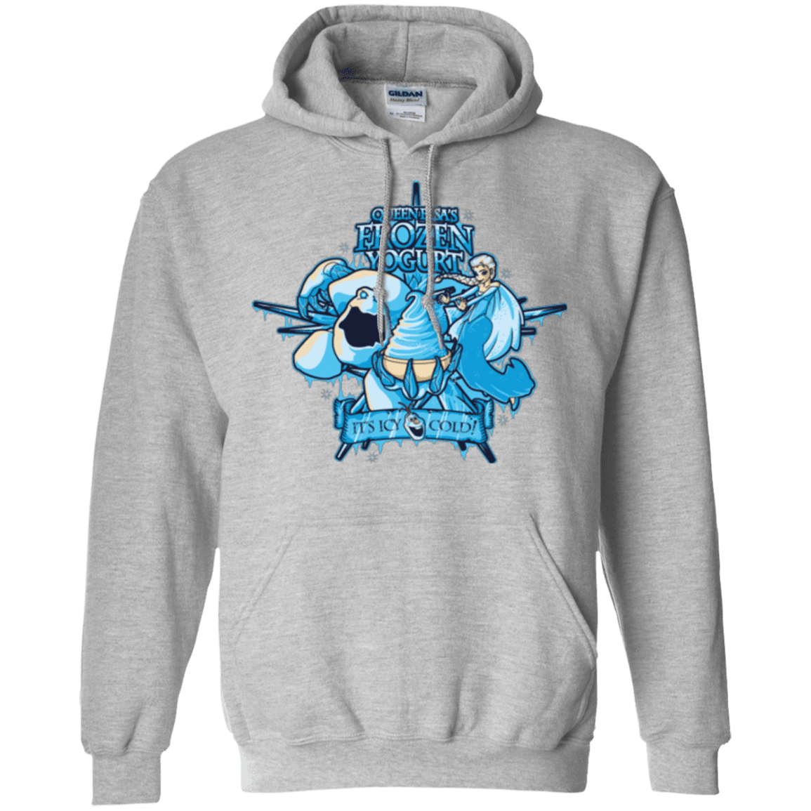 Sweatshirts Sport Grey / Small FROZEN YOGURT Pullover Hoodie