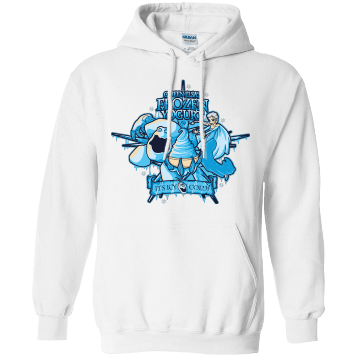 Sweatshirts White / Small FROZEN YOGURT Pullover Hoodie