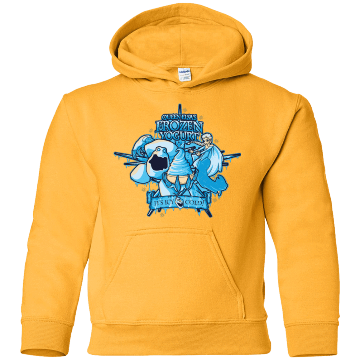 Sweatshirts Gold / YS FROZEN YOGURT Youth Hoodie