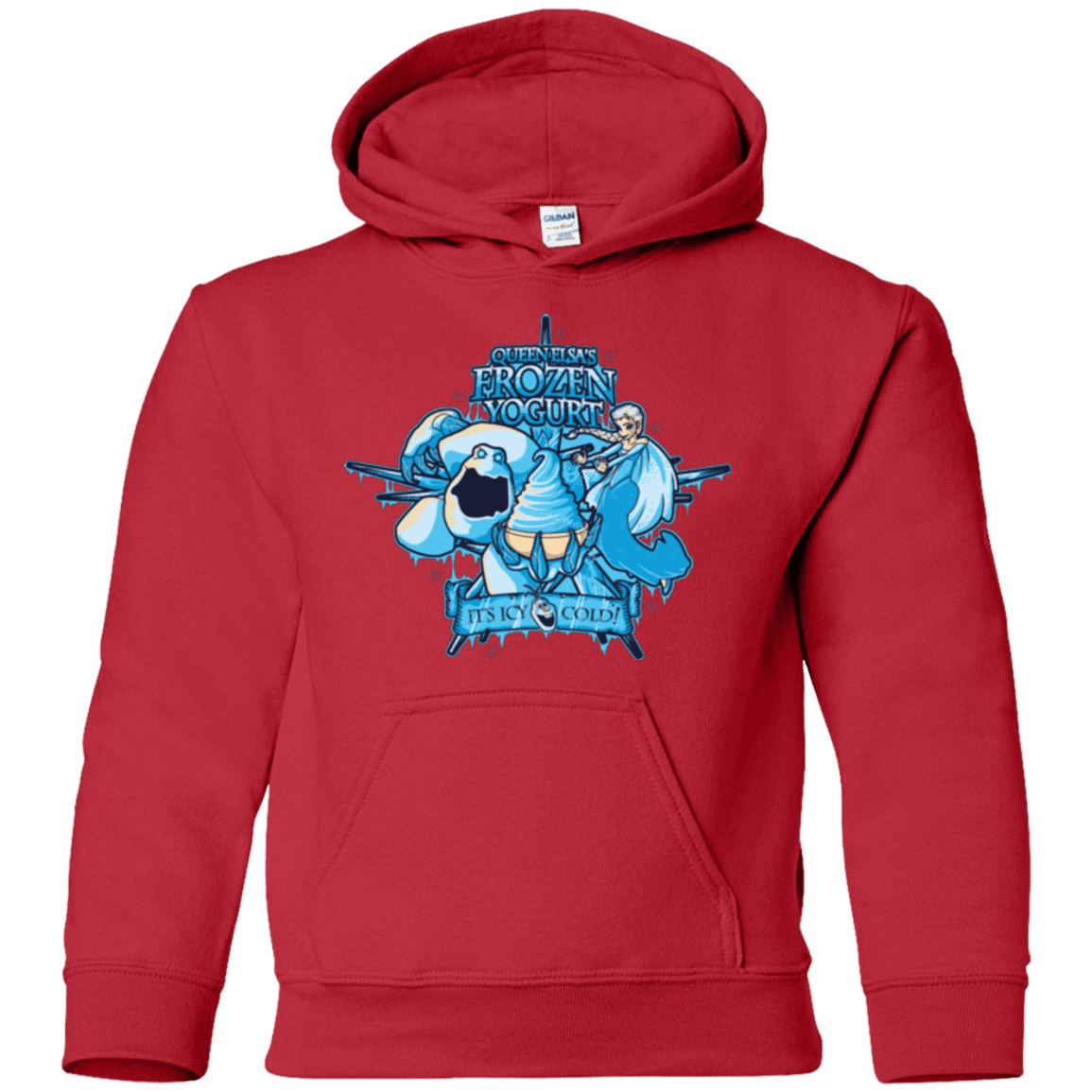 Sweatshirts Red / YS FROZEN YOGURT Youth Hoodie
