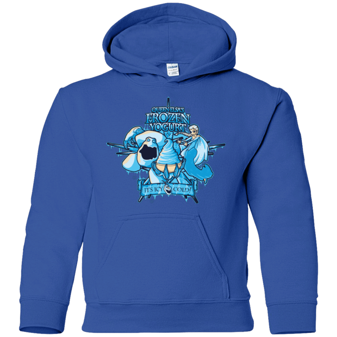 Sweatshirts Royal / YS FROZEN YOGURT Youth Hoodie