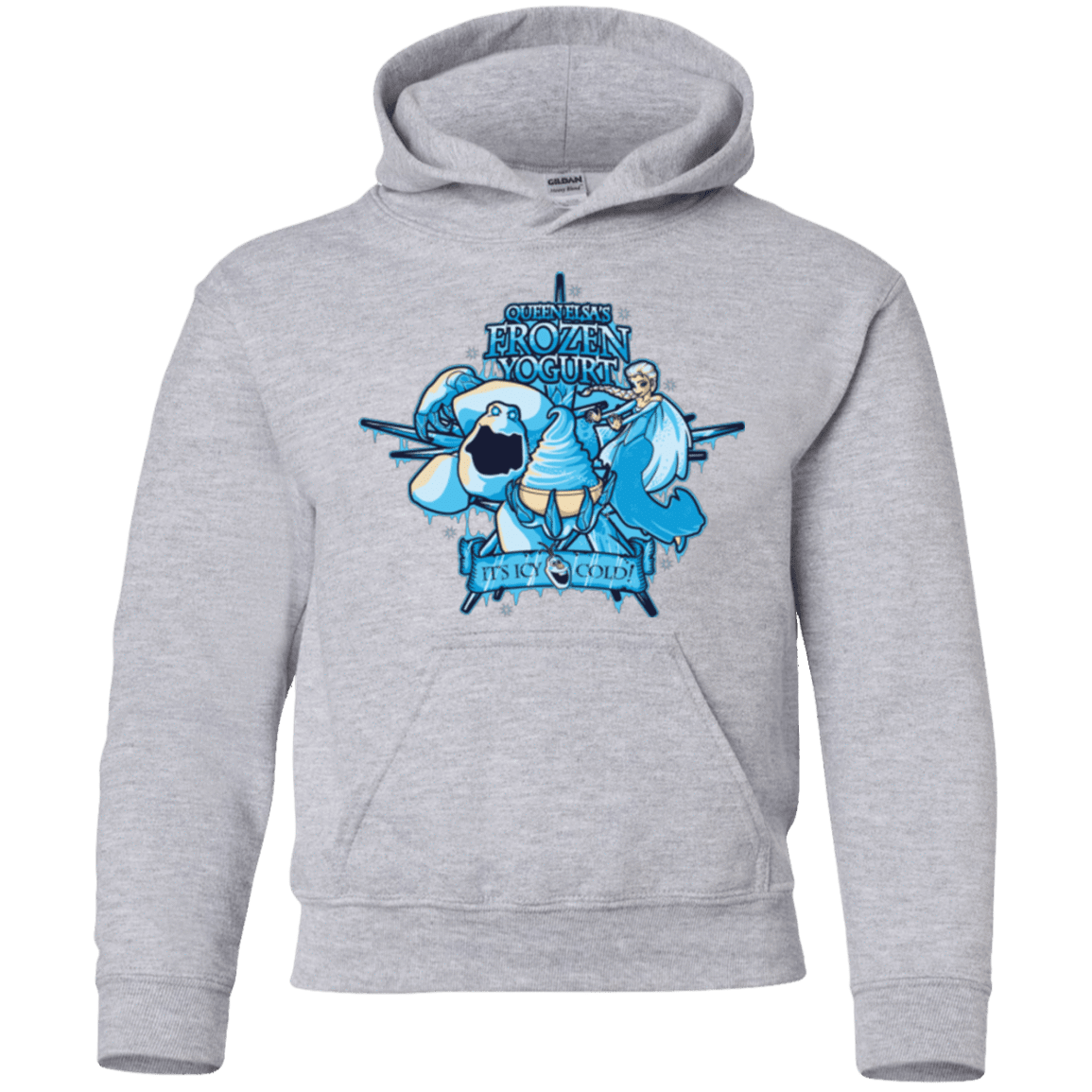 Sweatshirts Sport Grey / YS FROZEN YOGURT Youth Hoodie