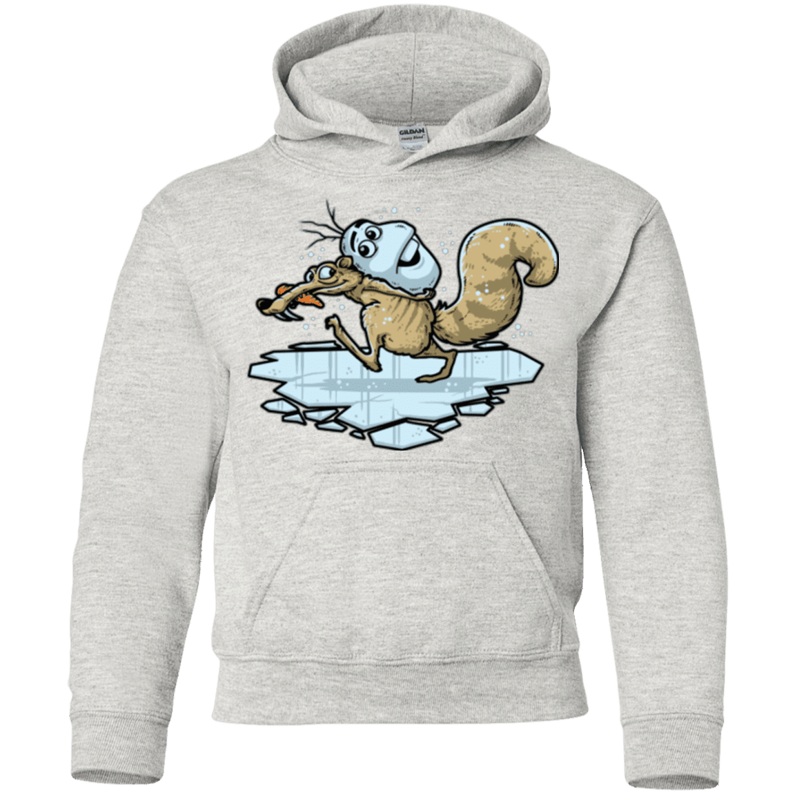 Sweatshirts Ash / YS FROZENAGE Youth Hoodie