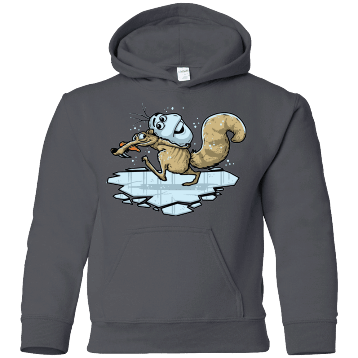 Sweatshirts Charcoal / YS FROZENAGE Youth Hoodie