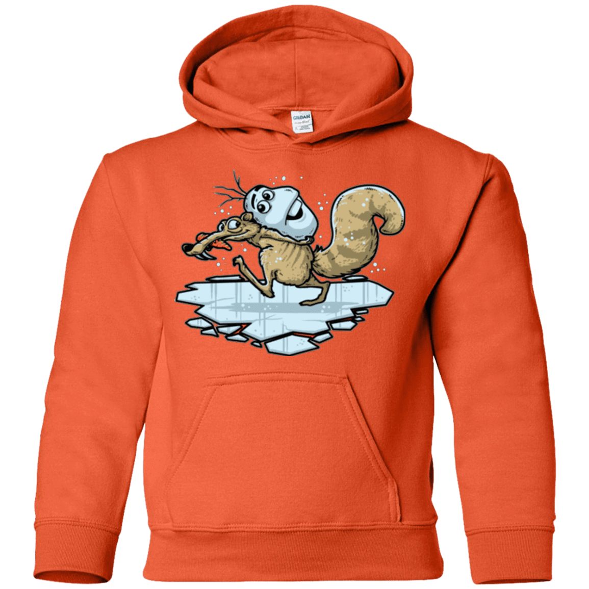 Sweatshirts Orange / YS FROZENAGE Youth Hoodie