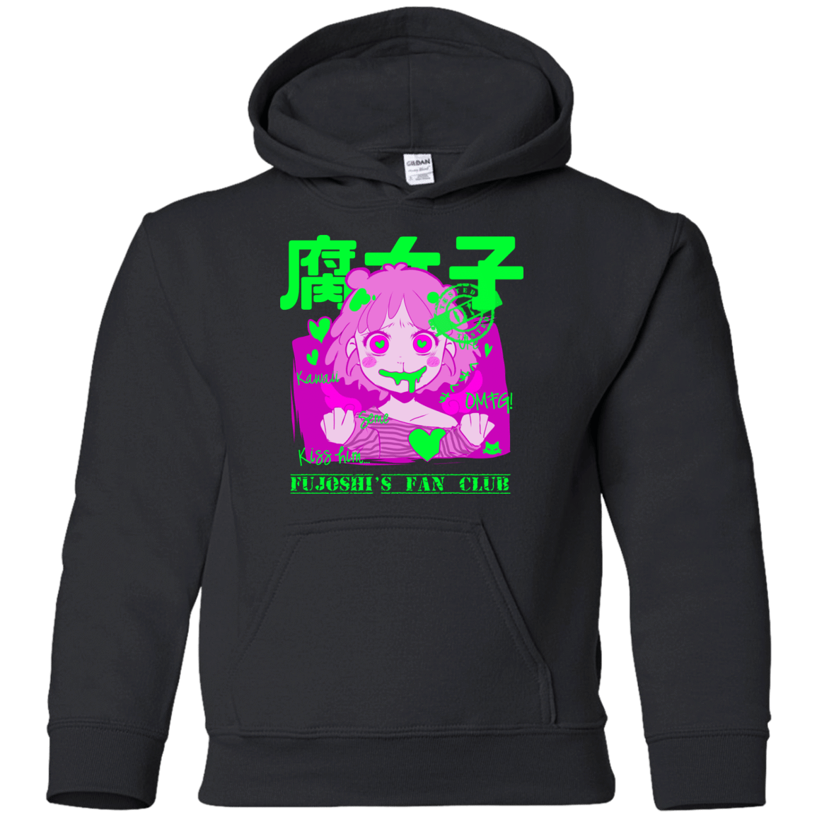 Sweatshirts Black / YS Fujoshi Youth Hoodie