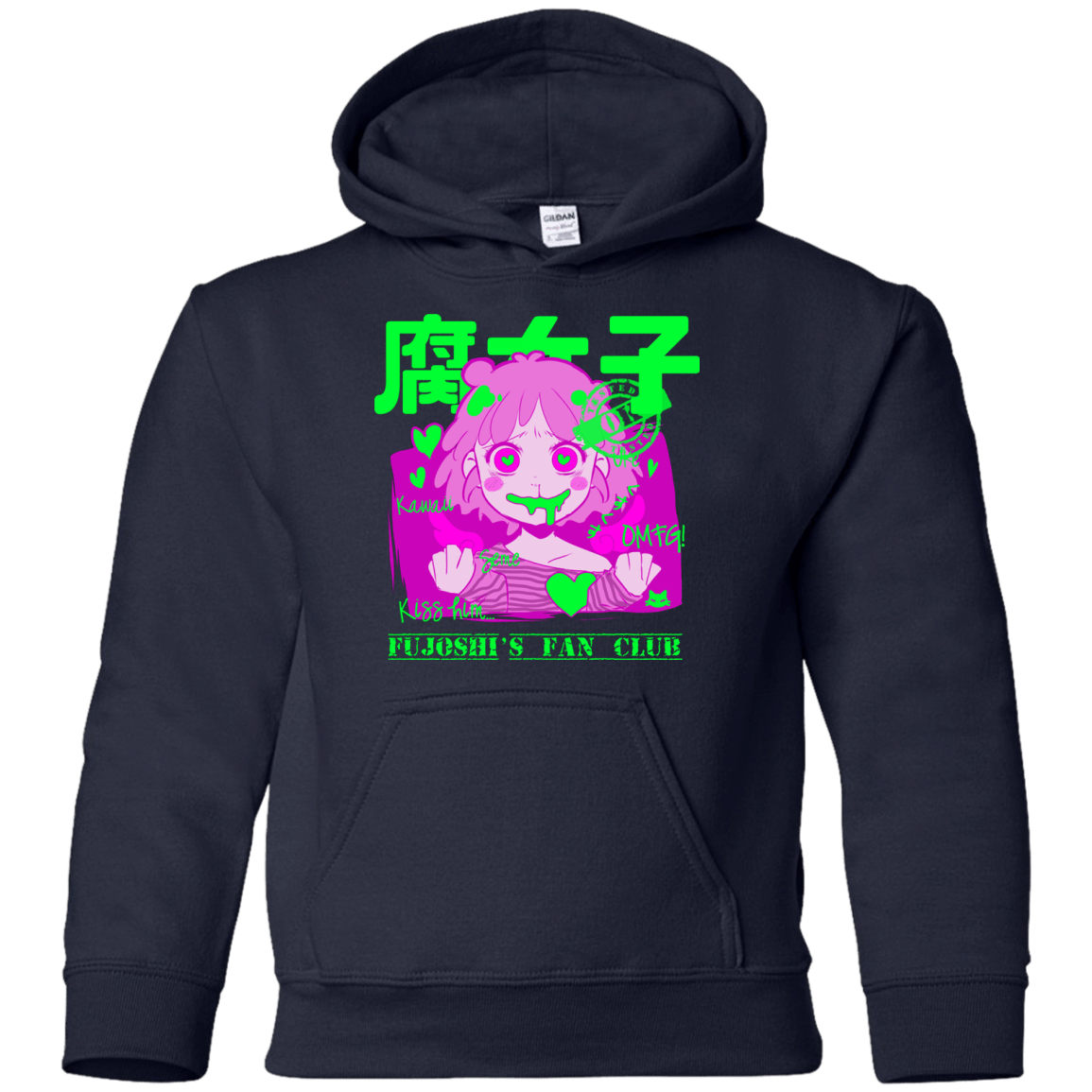Sweatshirts Navy / YS Fujoshi Youth Hoodie