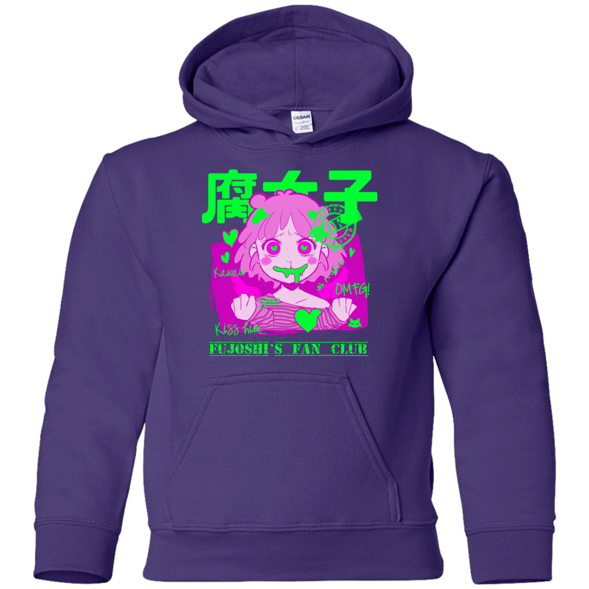 Sweatshirts Purple / YS Fujoshi Youth Hoodie