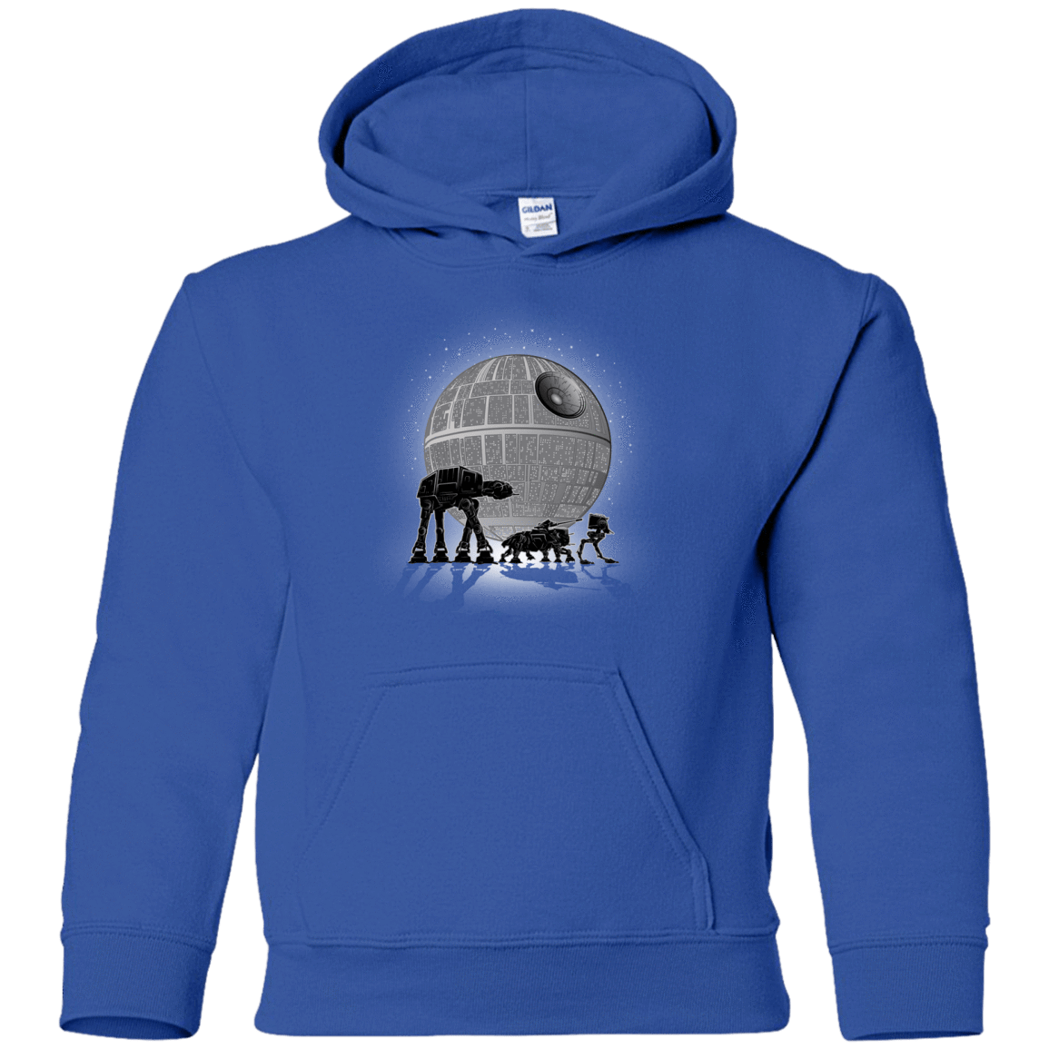 Sweatshirts Royal / YS Full Moon Over Empire Youth Hoodie