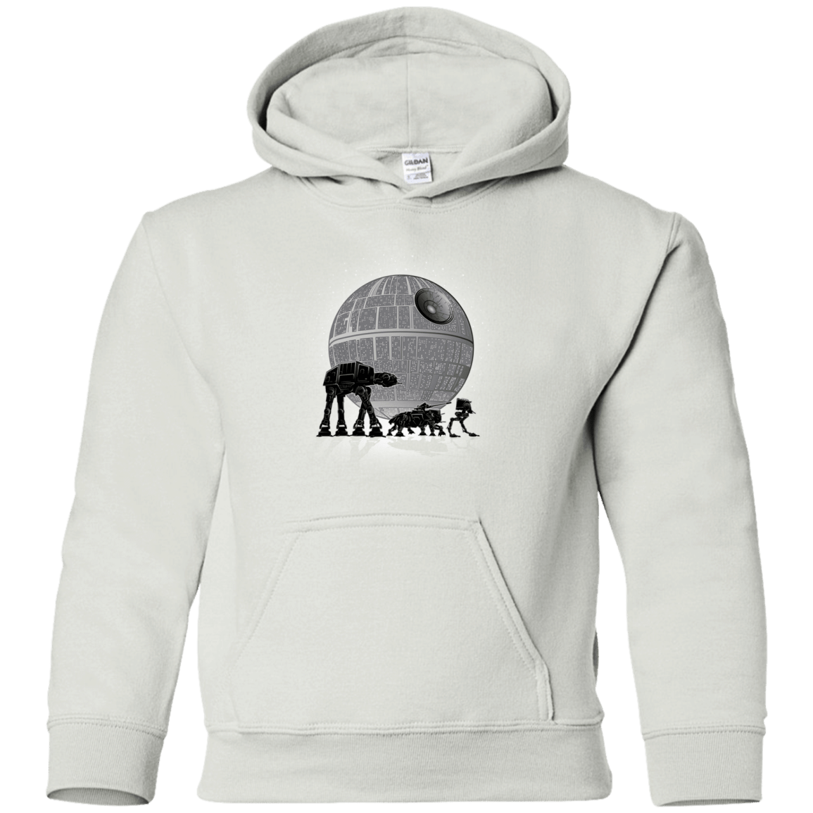 Sweatshirts White / YS Full Moon Over Empire Youth Hoodie