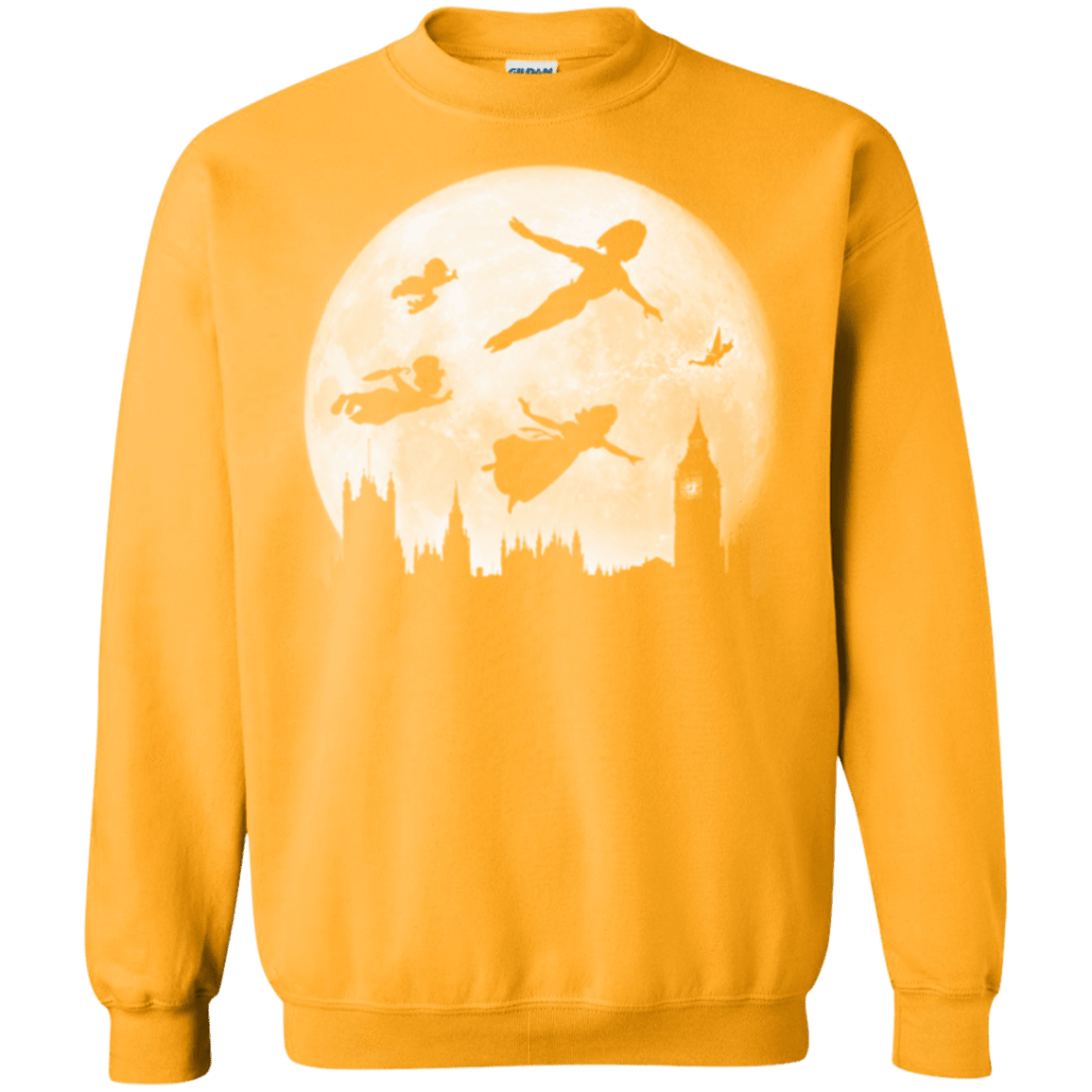 Sweatshirts Gold / Small Full Moon over London Crewneck Sweatshirt