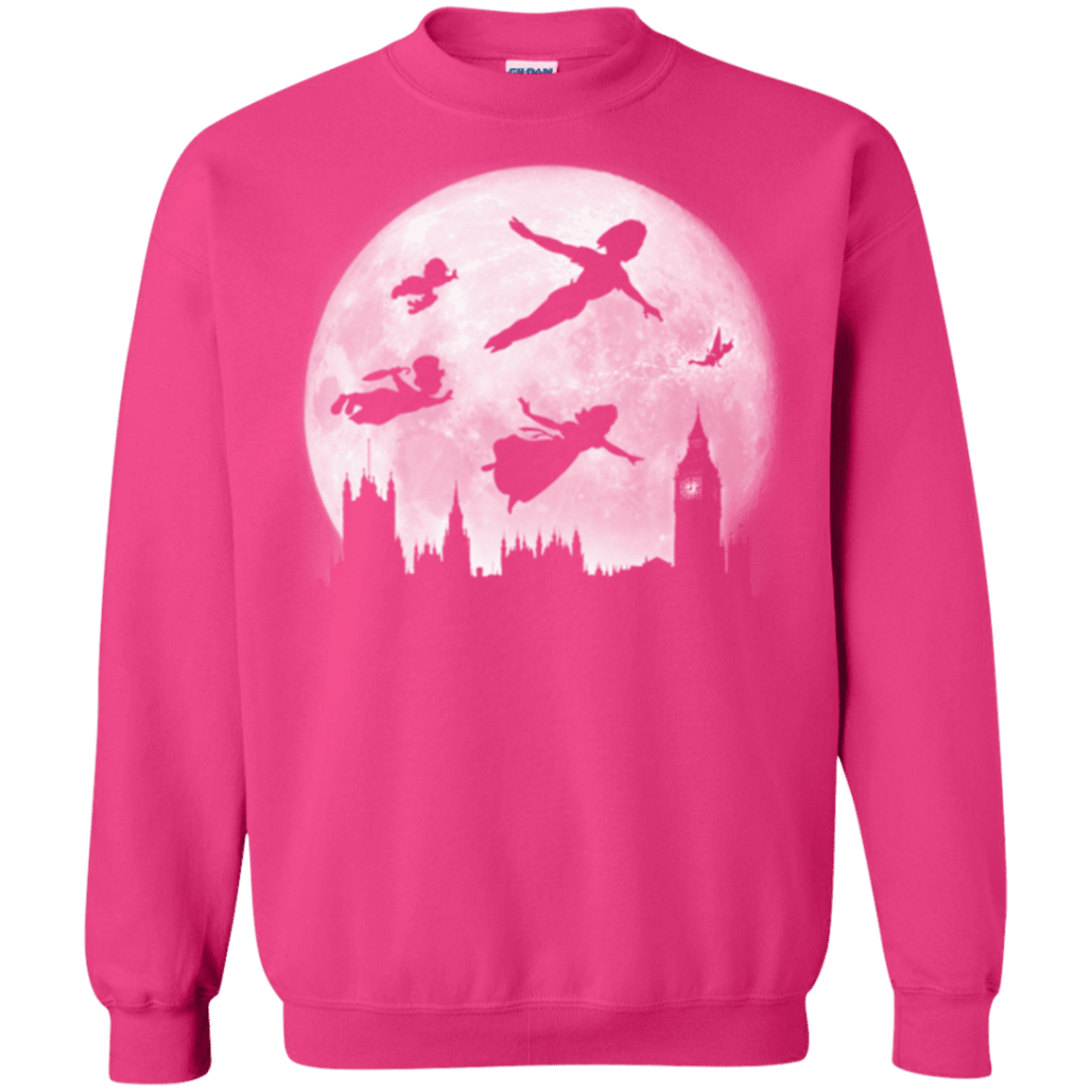 Sweatshirts Heliconia / Small Full Moon over London Crewneck Sweatshirt