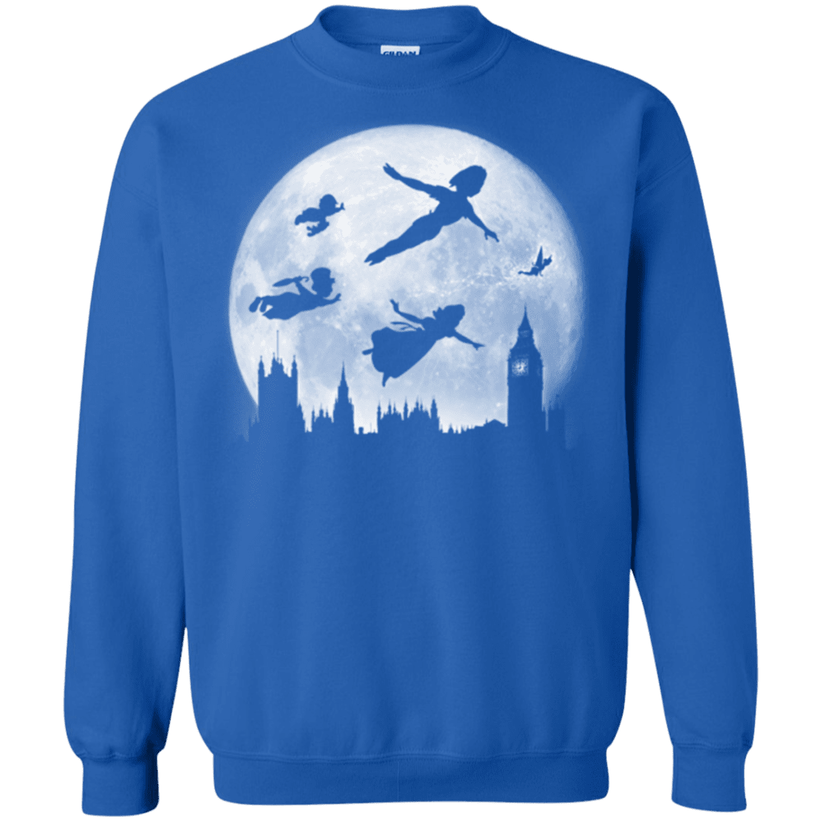 Sweatshirts Royal / Small Full Moon over London Crewneck Sweatshirt