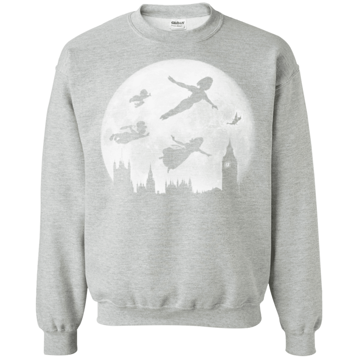 Sweatshirts Sport Grey / Small Full Moon over London Crewneck Sweatshirt